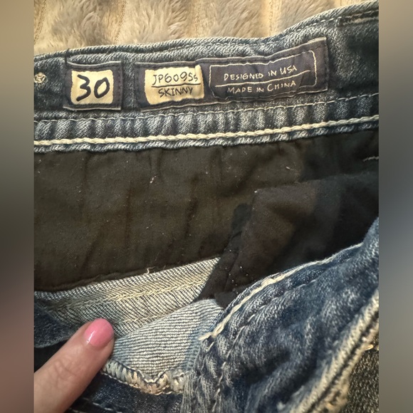 Miss Me Size 30 Skinny Jeans Light Wash - Picture 2 of 6